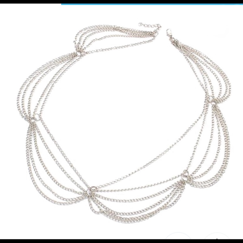 Bohemian Head Accessory-Silver
